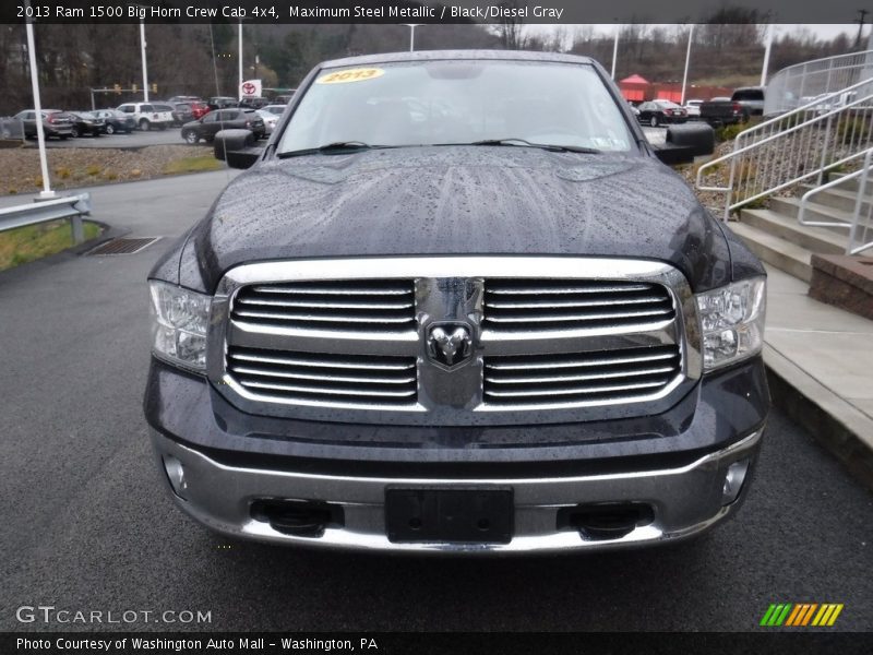 Maximum Steel Metallic / Black/Diesel Gray 2013 Ram 1500 Big Horn Crew Cab 4x4
