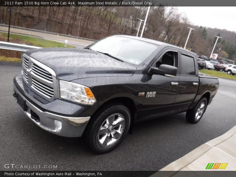 Maximum Steel Metallic / Black/Diesel Gray 2013 Ram 1500 Big Horn Crew Cab 4x4