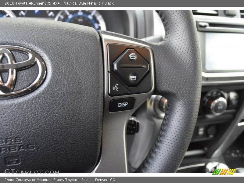 Nautical Blue Metallic / Black 2018 Toyota 4Runner SR5 4x4