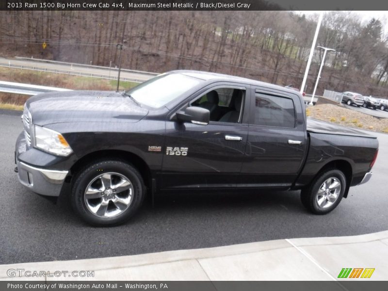 Maximum Steel Metallic / Black/Diesel Gray 2013 Ram 1500 Big Horn Crew Cab 4x4