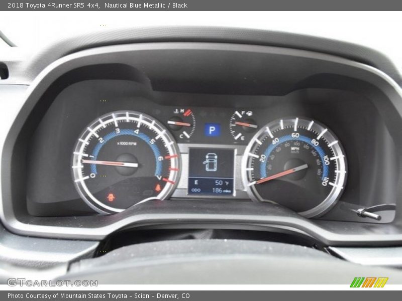 Nautical Blue Metallic / Black 2018 Toyota 4Runner SR5 4x4