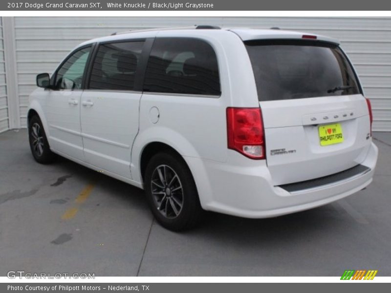 White Knuckle / Black/Light Graystone 2017 Dodge Grand Caravan SXT