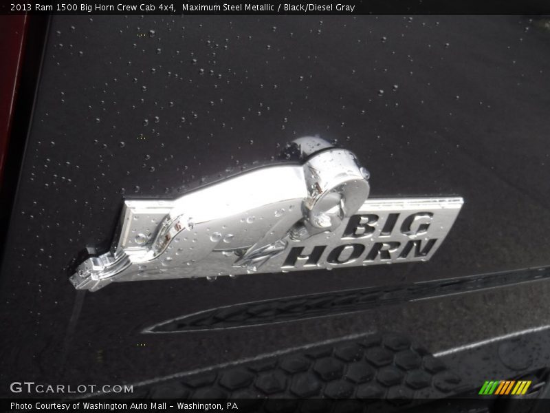 Maximum Steel Metallic / Black/Diesel Gray 2013 Ram 1500 Big Horn Crew Cab 4x4