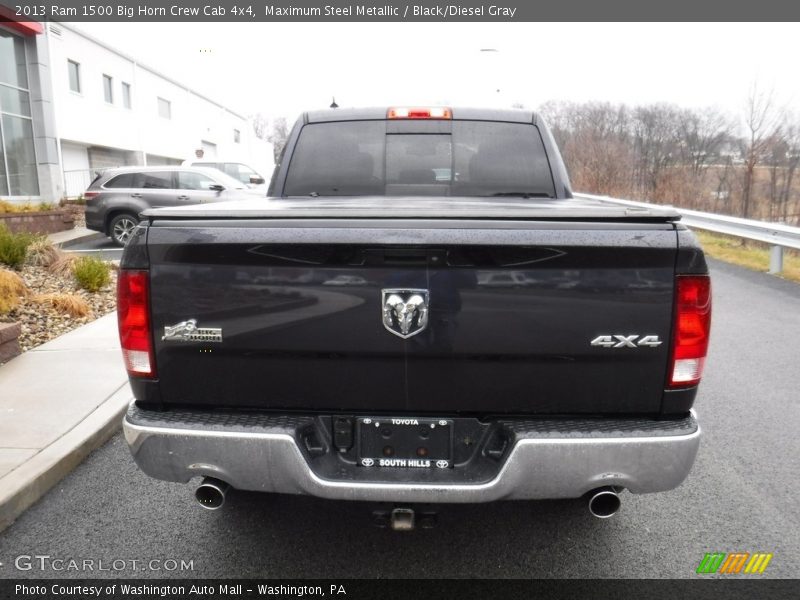 Maximum Steel Metallic / Black/Diesel Gray 2013 Ram 1500 Big Horn Crew Cab 4x4