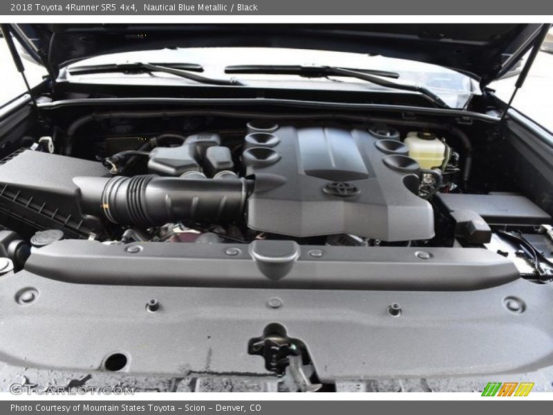 Nautical Blue Metallic / Black 2018 Toyota 4Runner SR5 4x4