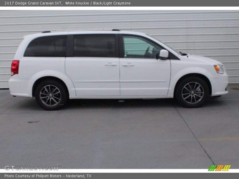 White Knuckle / Black/Light Graystone 2017 Dodge Grand Caravan SXT