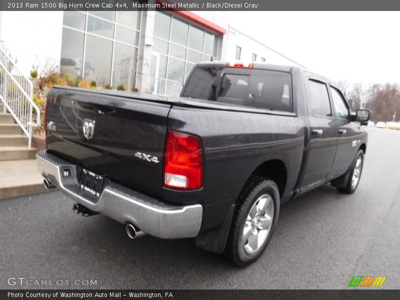 Maximum Steel Metallic / Black/Diesel Gray 2013 Ram 1500 Big Horn Crew Cab 4x4