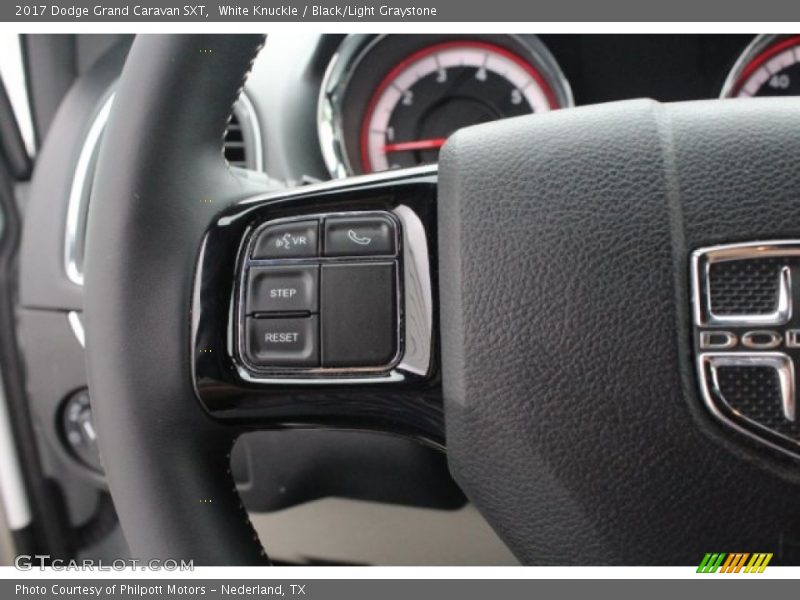 White Knuckle / Black/Light Graystone 2017 Dodge Grand Caravan SXT