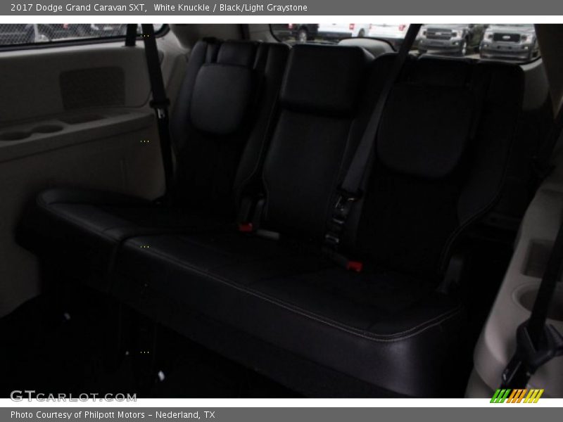 White Knuckle / Black/Light Graystone 2017 Dodge Grand Caravan SXT