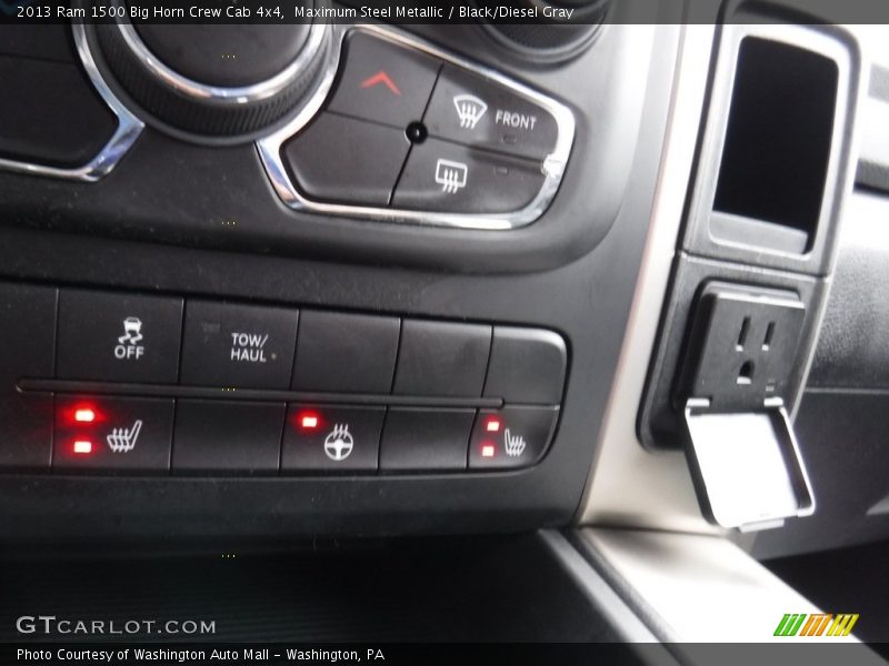 Maximum Steel Metallic / Black/Diesel Gray 2013 Ram 1500 Big Horn Crew Cab 4x4