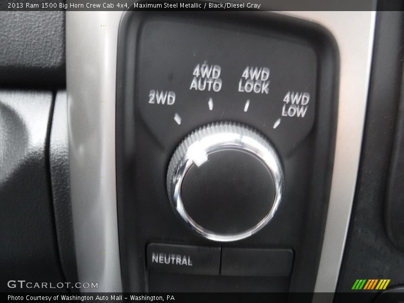 Maximum Steel Metallic / Black/Diesel Gray 2013 Ram 1500 Big Horn Crew Cab 4x4