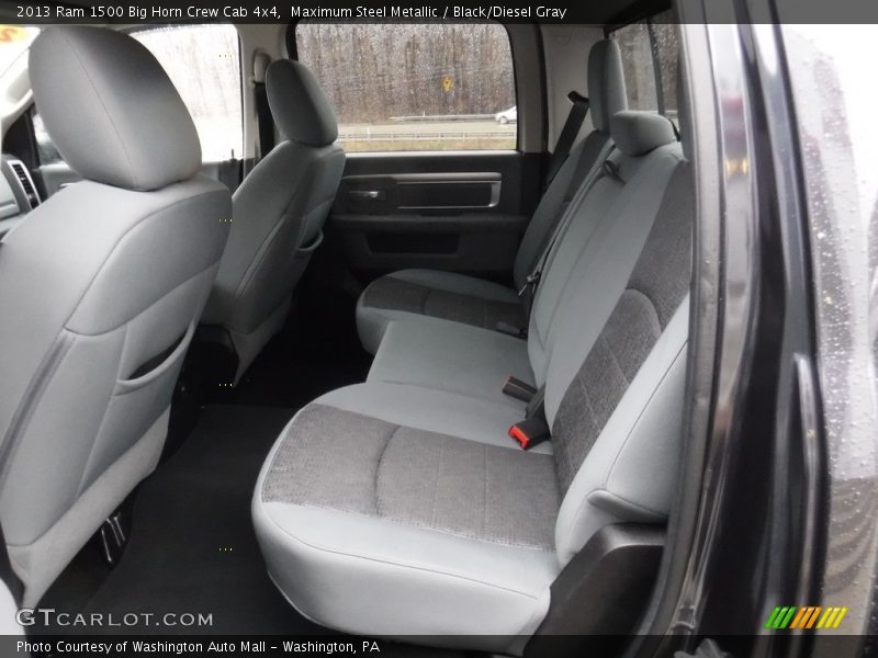 Maximum Steel Metallic / Black/Diesel Gray 2013 Ram 1500 Big Horn Crew Cab 4x4