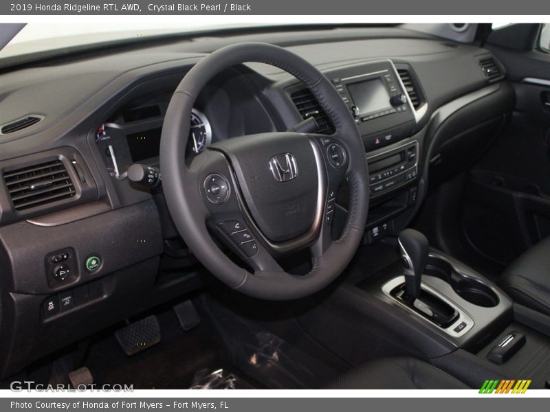  2019 Ridgeline RTL AWD Steering Wheel