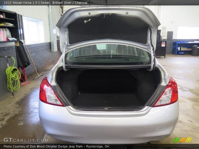 Brilliant Silver / Charcoal 2013 Nissan Versa 1.6 S Sedan