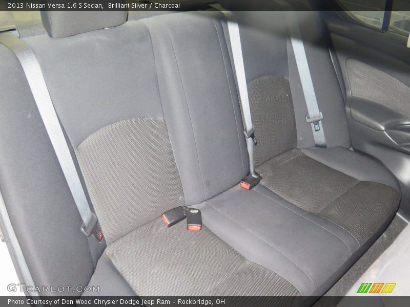 Brilliant Silver / Charcoal 2013 Nissan Versa 1.6 S Sedan
