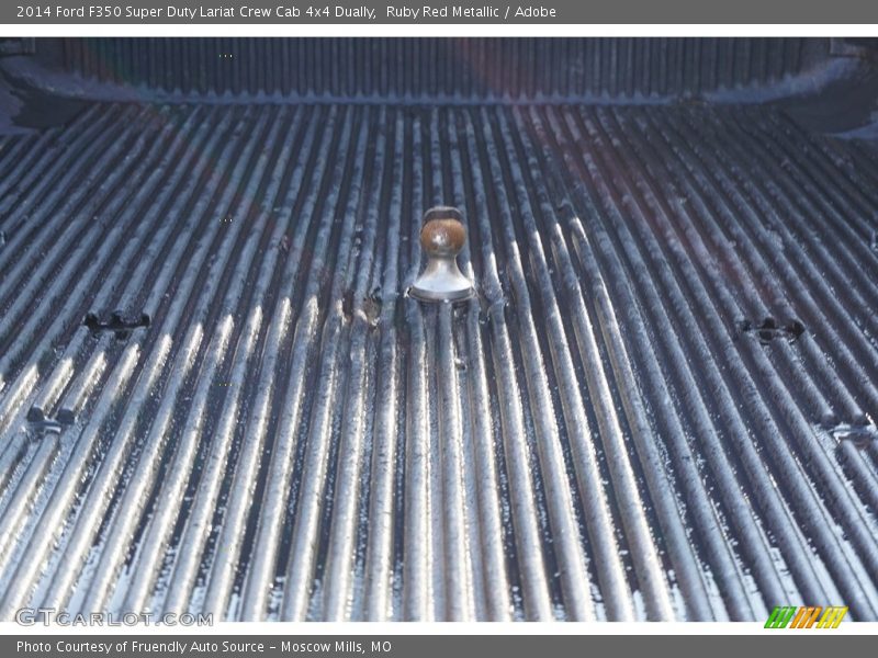 Ruby Red Metallic / Adobe 2014 Ford F350 Super Duty Lariat Crew Cab 4x4 Dually