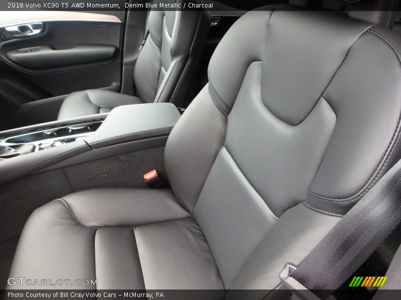 Denim Blue Metallic / Charcoal 2018 Volvo XC90 T5 AWD Momentum