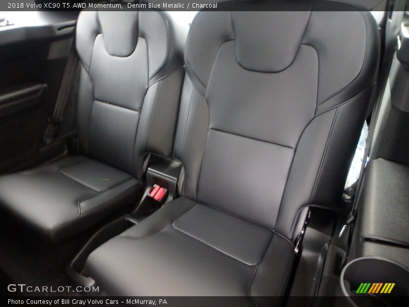 Denim Blue Metallic / Charcoal 2018 Volvo XC90 T5 AWD Momentum