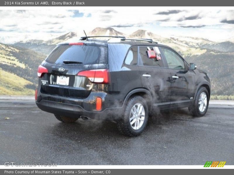 Ebony Black / Black 2014 Kia Sorento LX AWD
