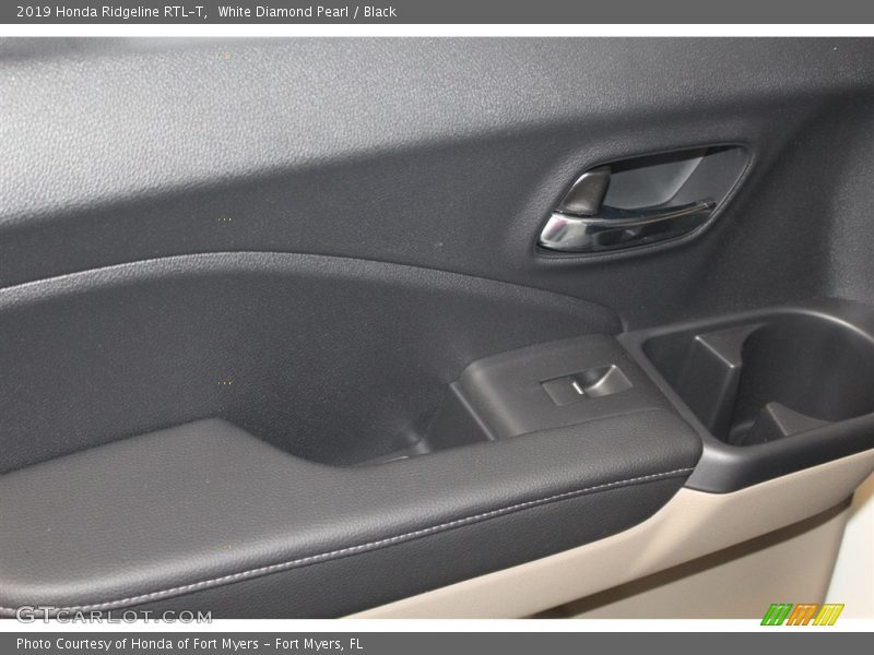 White Diamond Pearl / Black 2019 Honda Ridgeline RTL-T