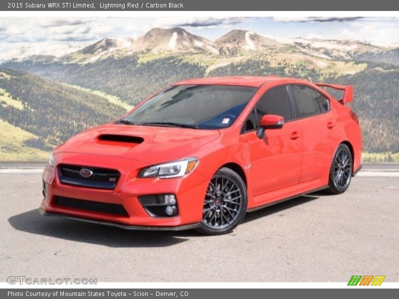 Front 3/4 View of 2015 WRX STI Limited