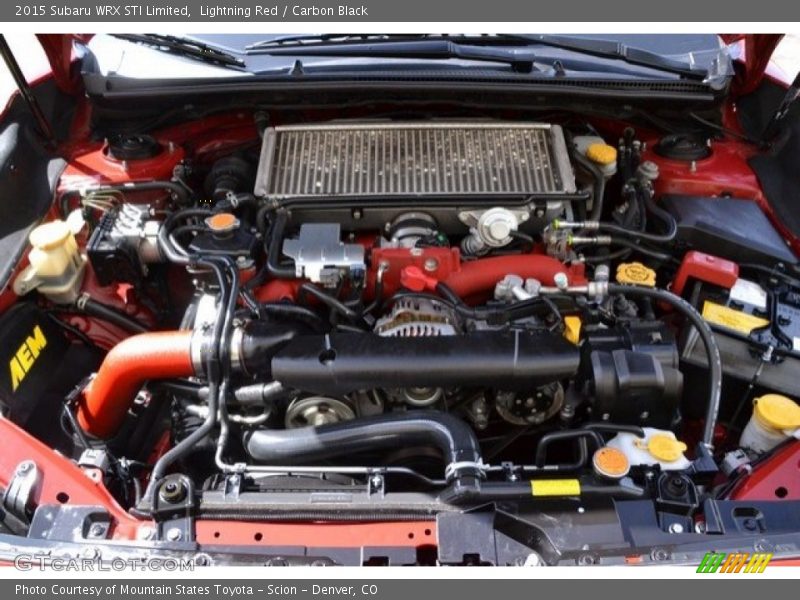  2015 WRX STI Limited Engine - 2.5 Liter Turbocharged DOHC 16-Valve VVT Horizontally Opposed 4 Cylinder