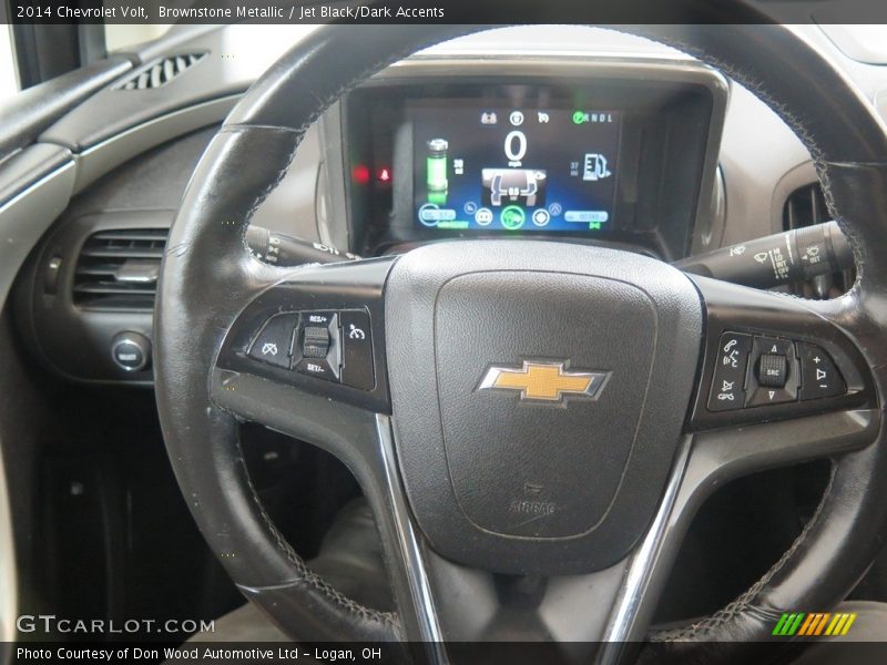 Brownstone Metallic / Jet Black/Dark Accents 2014 Chevrolet Volt