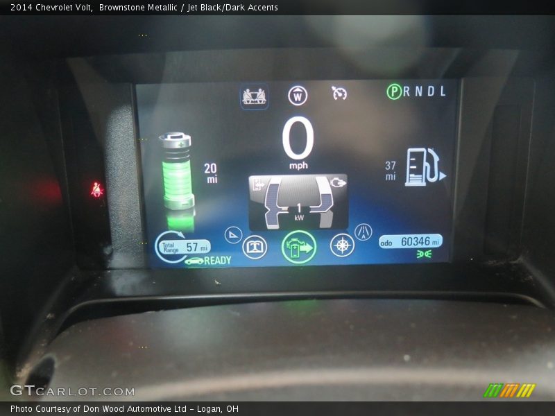 Brownstone Metallic / Jet Black/Dark Accents 2014 Chevrolet Volt