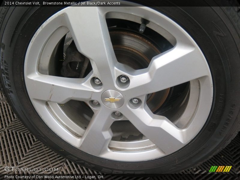 Brownstone Metallic / Jet Black/Dark Accents 2014 Chevrolet Volt