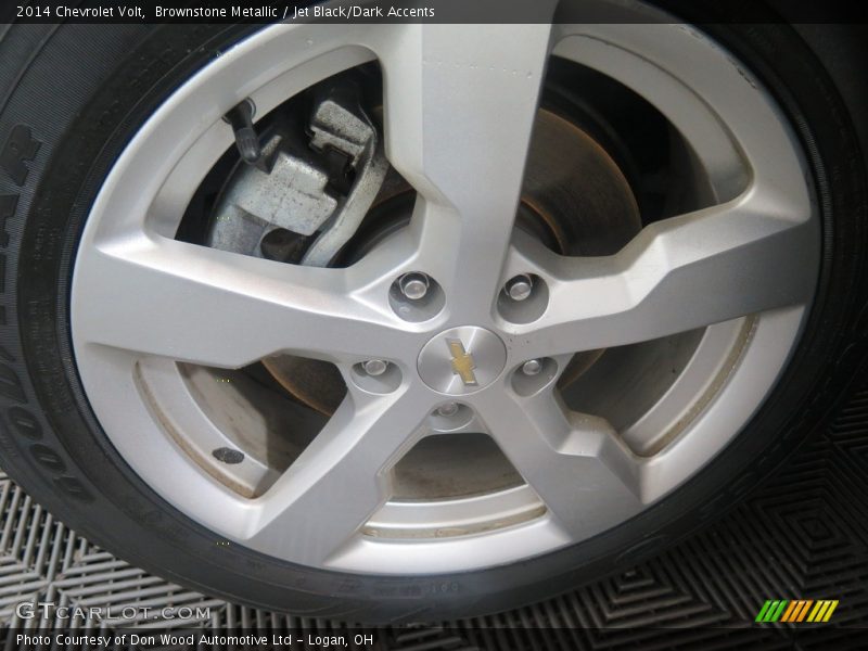 Brownstone Metallic / Jet Black/Dark Accents 2014 Chevrolet Volt