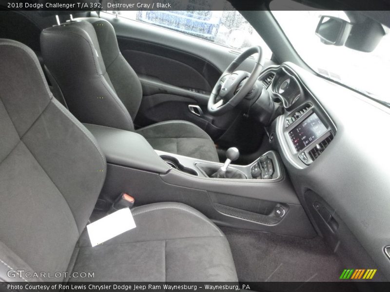 Destroyer Gray / Black 2018 Dodge Challenger T/A 392