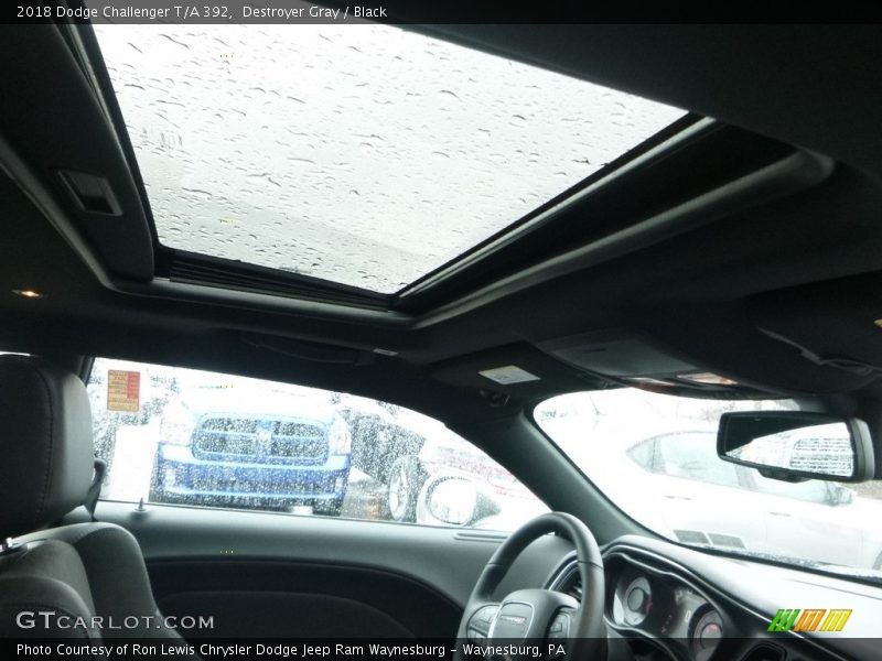 Destroyer Gray / Black 2018 Dodge Challenger T/A 392