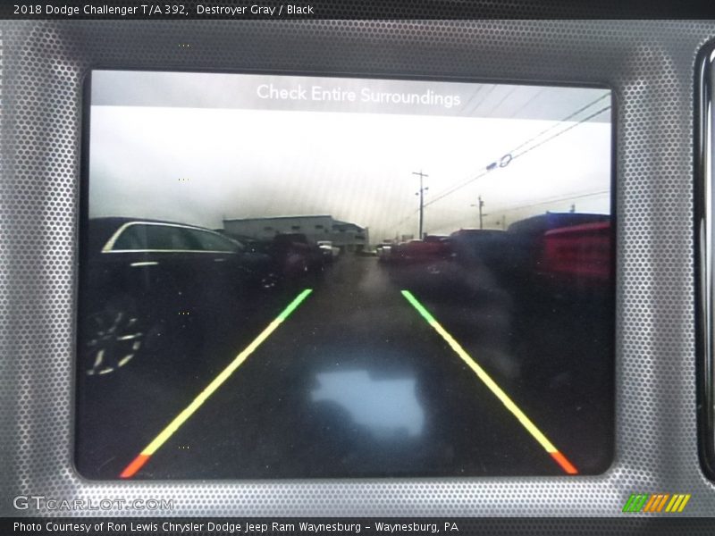 Destroyer Gray / Black 2018 Dodge Challenger T/A 392