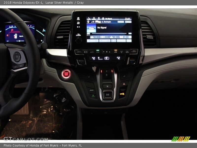 Lunar Silver Metallic / Gray 2018 Honda Odyssey EX-L