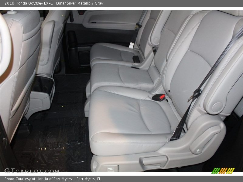 Lunar Silver Metallic / Gray 2018 Honda Odyssey EX-L