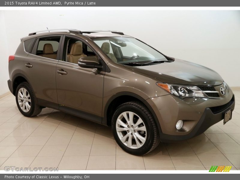 Pyrite Mica / Latte 2015 Toyota RAV4 Limited AWD