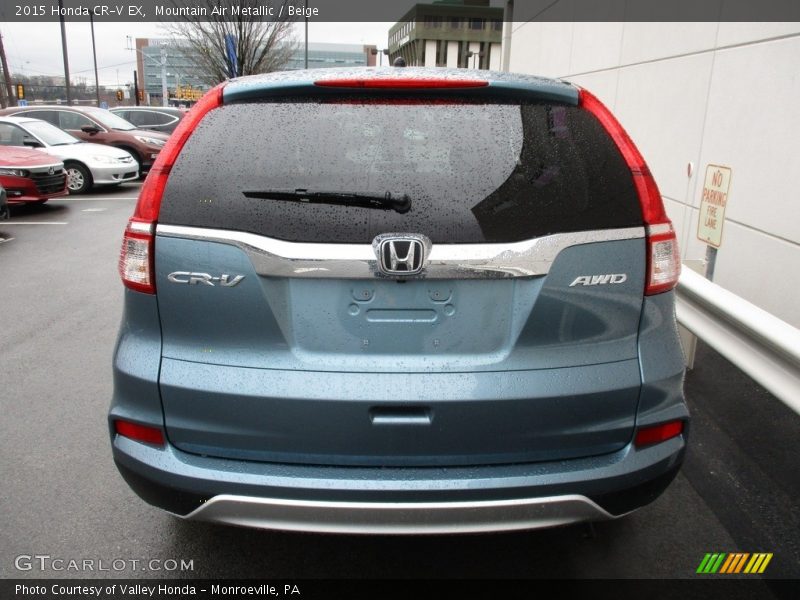 Mountain Air Metallic / Beige 2015 Honda CR-V EX