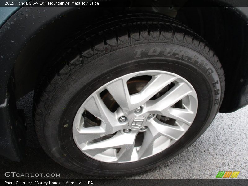 Mountain Air Metallic / Beige 2015 Honda CR-V EX