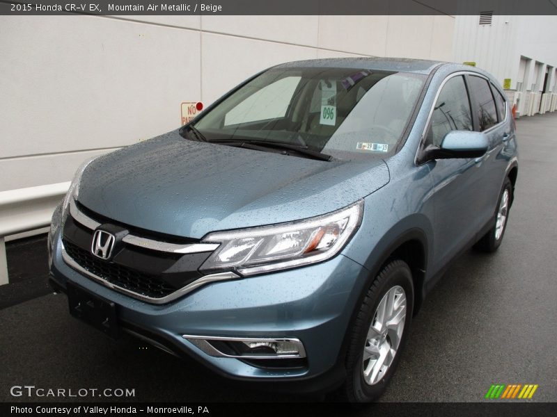 Mountain Air Metallic / Beige 2015 Honda CR-V EX