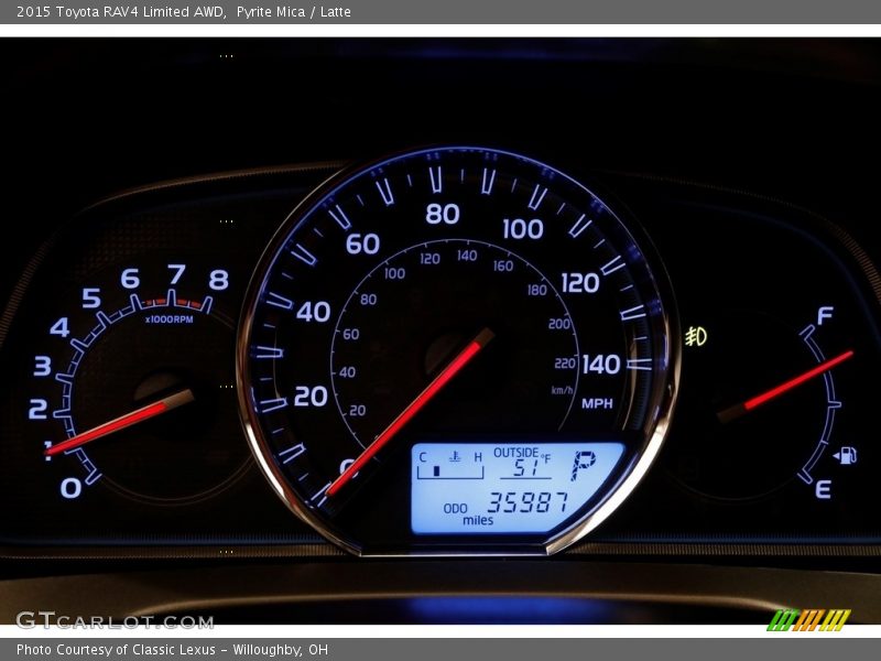 Pyrite Mica / Latte 2015 Toyota RAV4 Limited AWD