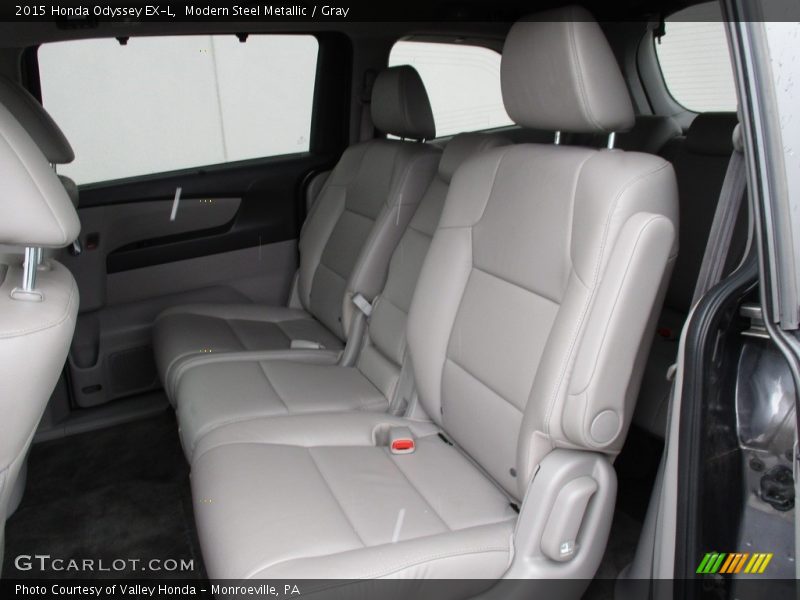 Modern Steel Metallic / Gray 2015 Honda Odyssey EX-L