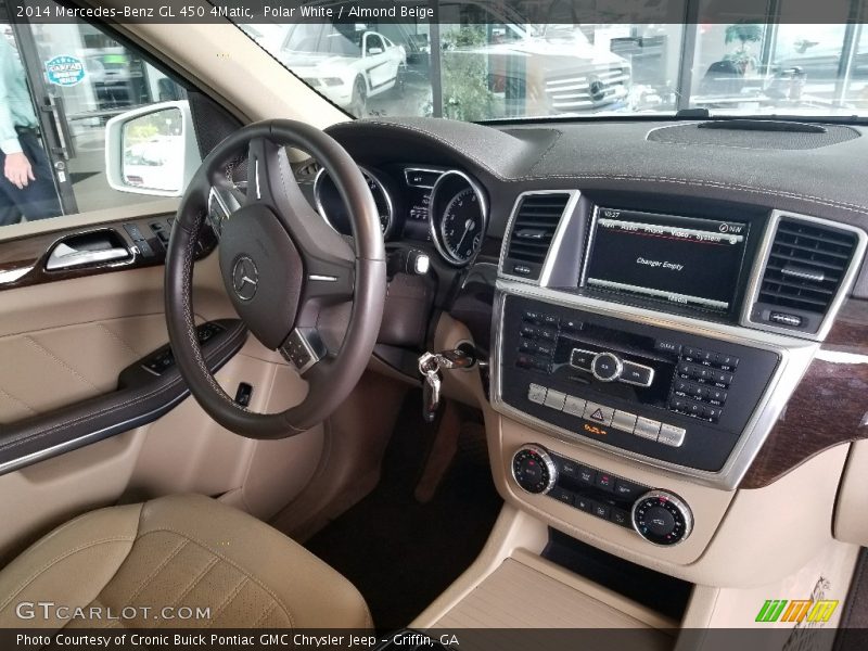 Polar White / Almond Beige 2014 Mercedes-Benz GL 450 4Matic