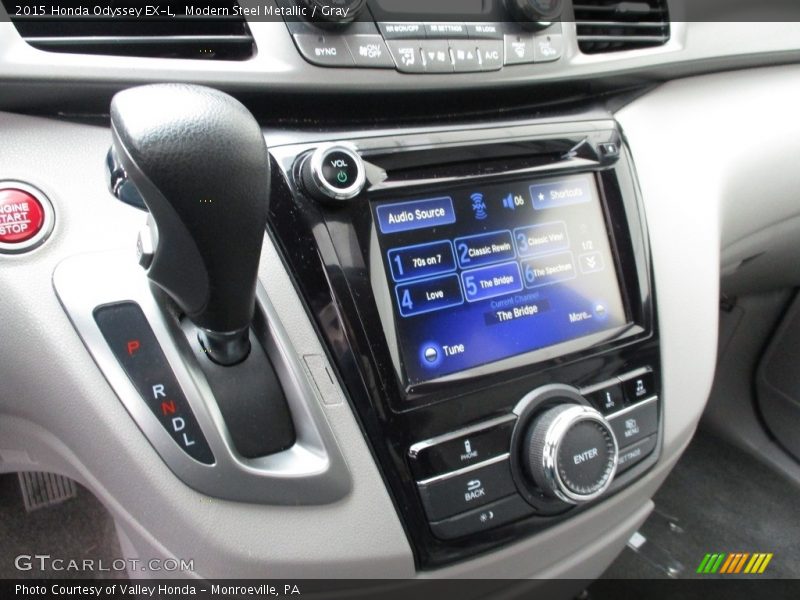 Modern Steel Metallic / Gray 2015 Honda Odyssey EX-L