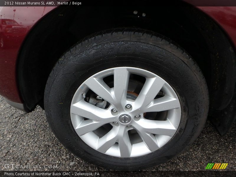Merlot / Beige 2012 Nissan Murano SL AWD