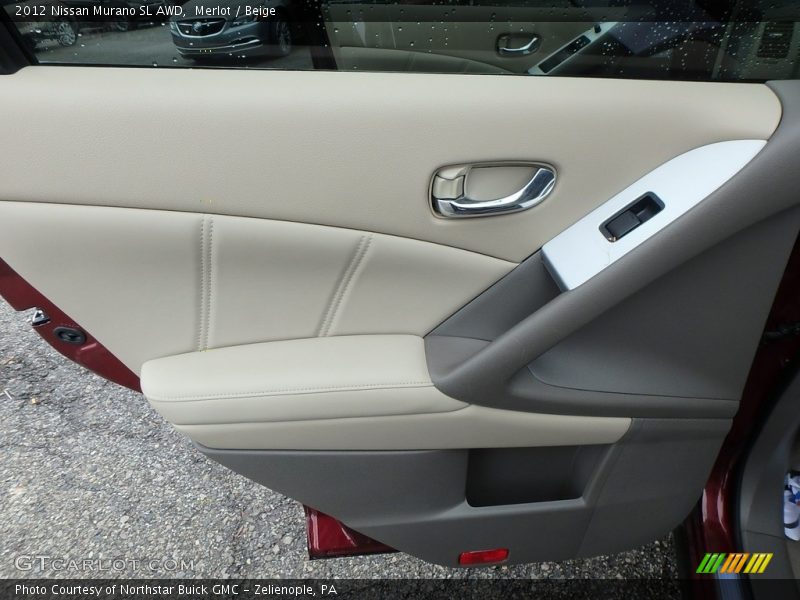 Merlot / Beige 2012 Nissan Murano SL AWD