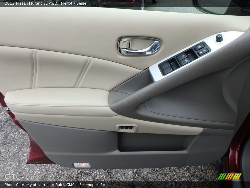 Merlot / Beige 2012 Nissan Murano SL AWD
