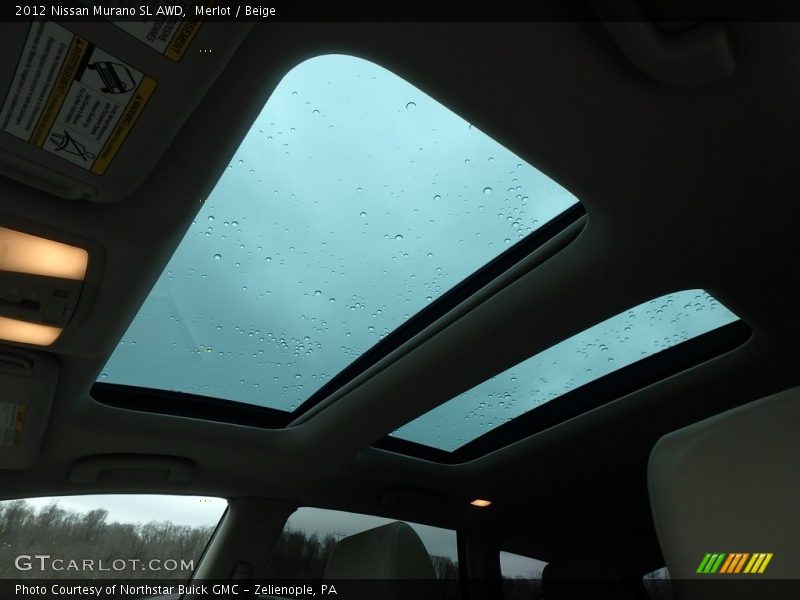 Merlot / Beige 2012 Nissan Murano SL AWD