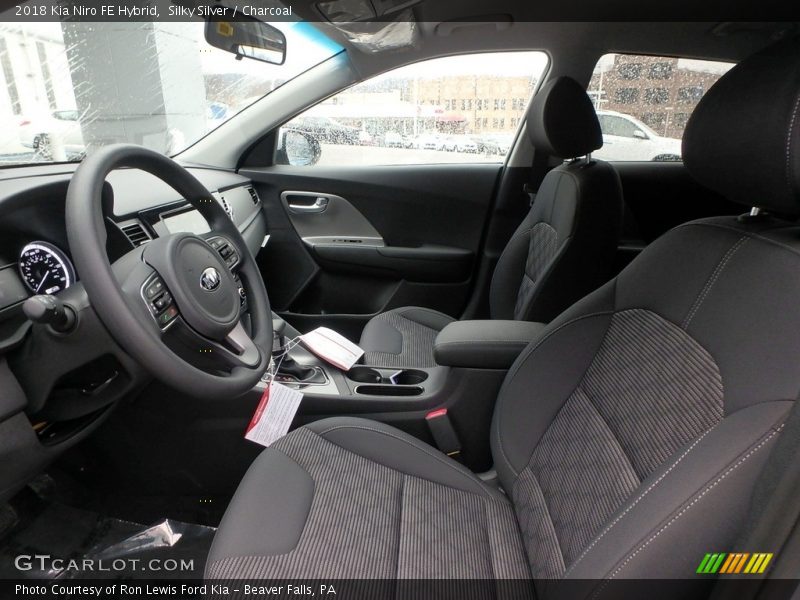 Silky Silver / Charcoal 2018 Kia Niro FE Hybrid