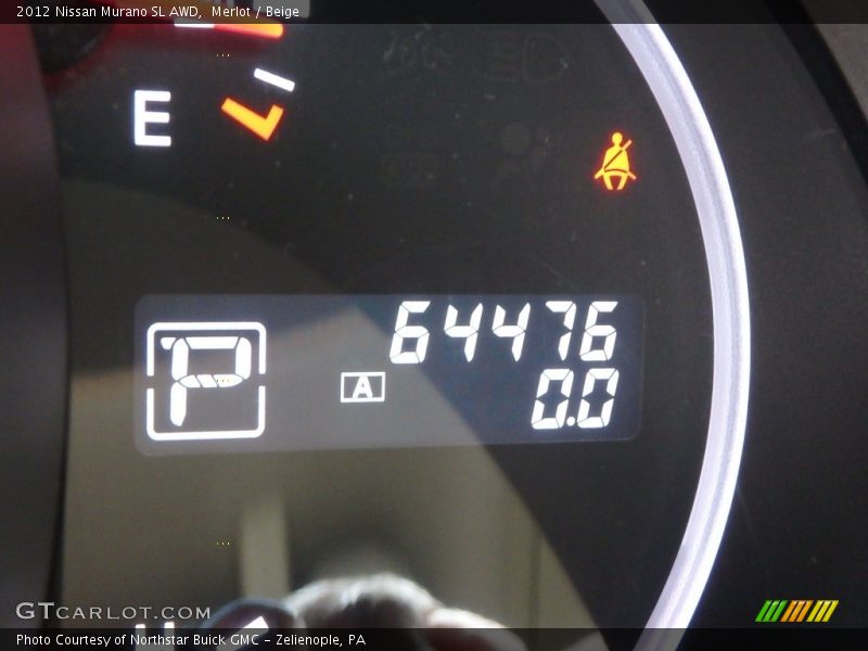 Merlot / Beige 2012 Nissan Murano SL AWD