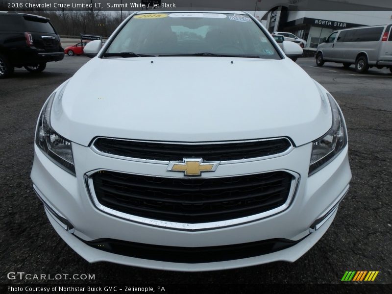 Summit White / Jet Black 2016 Chevrolet Cruze Limited LT